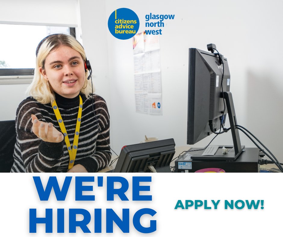 JOIN OUR TEAM 🤩  Our team is growing and we have exciting vacancies available:

-  Energy Adviser
-  Energy Coordinator (part time)
-  Generalist Adviser

At GWNCAB, we value our staff team and offer an excellent employee benefits package including a 4 day working week (full
