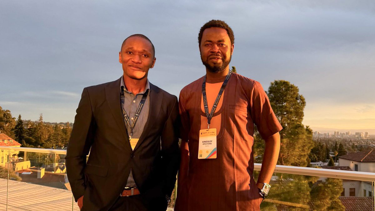 CSUCollegeOfBiz's tweet photo. This month, Impact MBA students Epie Etone and Dieulin Napoleon traveled to California for the 2025 ClimateCAP Summit — a premier event bringing together MBA students and business experts to discuss climate change and its implications for business.

#BusinessForABetterWorld https://t.co/vsbmtwpPuD