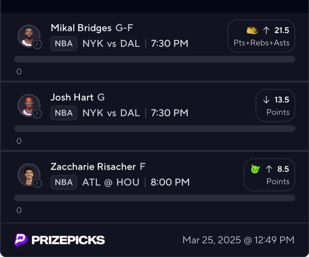 PeachStatePick's tweet photo. 🌮 Our first Taco  play today🌮

We love this is as flex or power play option. 

This will also be our first giveaway opportunity today. If this goes 3 for 3 we will give away $10 to a follower that likes and RTS this post.

#PrizePicks #prizepickslocks #PrizePicksNBA https://t.co/BPzA9niL5E