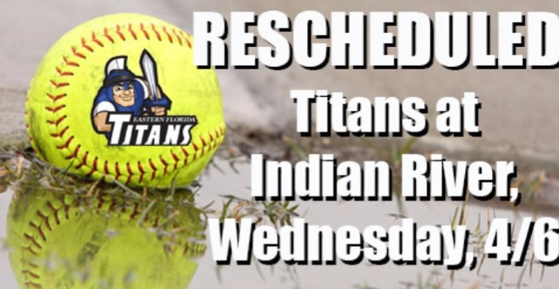 Softball's Conference DoubleHeader is being moved to tomorrow due to incoming weather. 
💪🥎⚔️