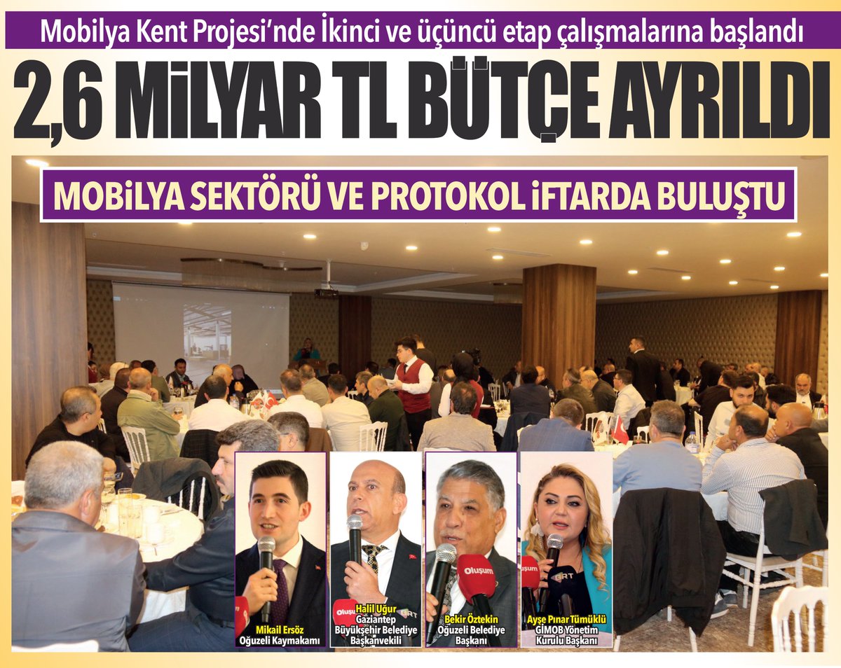 Oluşum Gazetesi 🇹🇷 (@gaziantepolusum) on Twitter photo “YATIRIMI, ARSAYA DEĞİL MAKİNEYE YAPIN” gaziantepolusum.com/haber/24385577…
<a href="/oguzelikymk27/">Oğuzeli Kaymakamlığı</a> <a href="/halilugur1971/">Halil UĞUR</a> <a href="/bekir_oztekin/">Bekir Öztekin</a> <a href="/p_tumuklu/">PINAR TÜMÜKLÜ</a> #Gaziantep #Oğuzeli #mobilyaKent #gündem #haber “YATIRIMI, ARSAYA DEĞİL MAKİNEYE YAPIN” gaziantepolusum.com/haber/24385577…
<a href="/oguzelikymk27/">Oğuzeli Kaymakamlığı</a> <a href="/halilugur1971/">Halil UĞUR</a> <a href="/bekir_oztekin/">Bekir Öztekin</a> <a href="/p_tumuklu/">PINAR TÜMÜKLÜ</a> #Gaziantep #Oğuzeli #mobilyaKent #gündem #haber