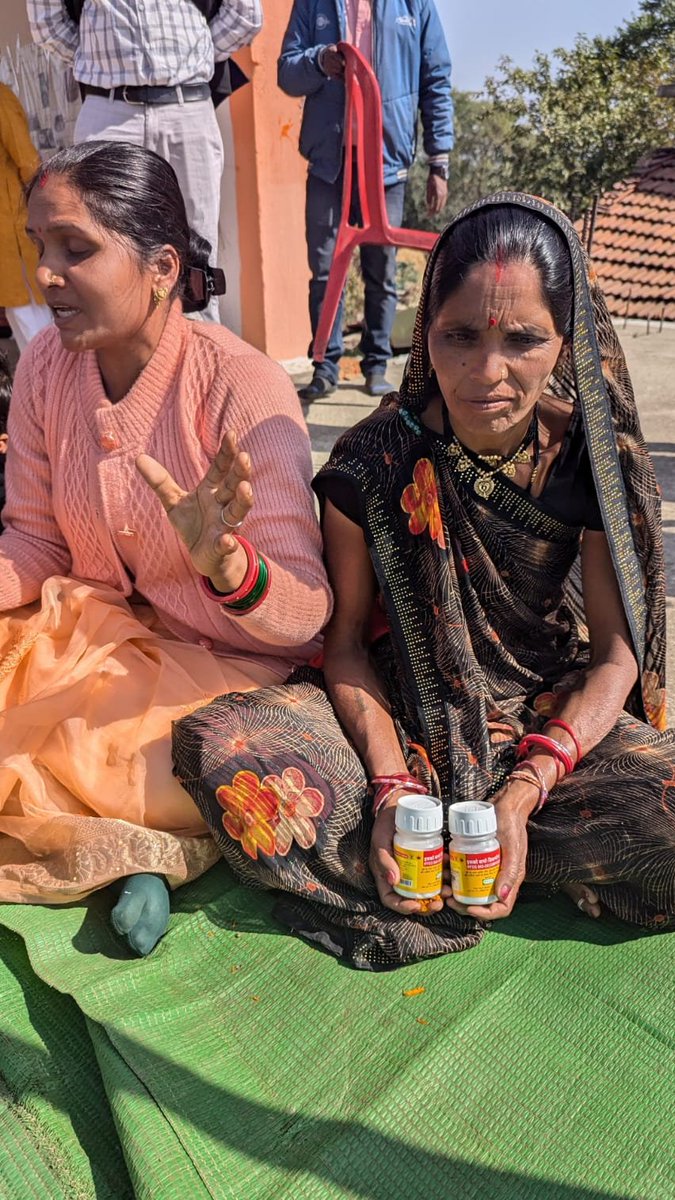 Women Farmers leading the Way in #SustainableAgriculture . In Mudiya Kheda Village,  Chhindwara district, women farmers are taking the lead in promoting sustainable farming practices. They are  engaging with their male counterparts, encouraging the use of bio-inputs.