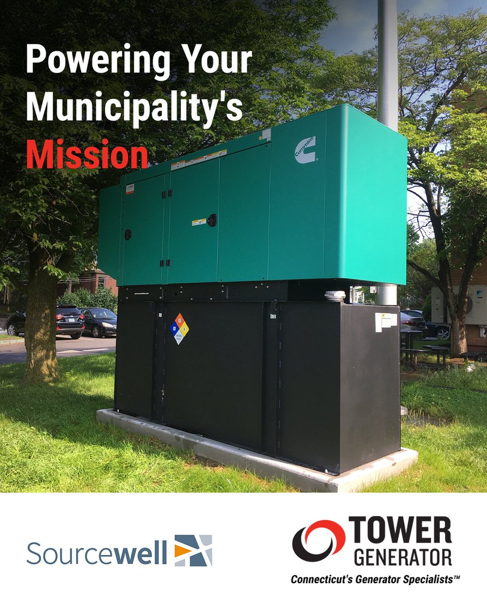 TowerGenerator's tweet image. @TowerGenerator and Sourcewell have partnered to make it easier than ever for municipalities to secure reliable #backuppower at a reduced cost. Contact us: hubs.ly/Q03bJtbR0