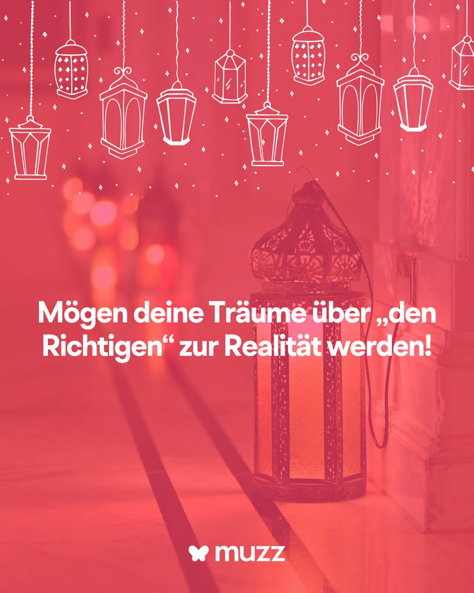 muzz_de's tweet image. Mögen deine Träume über „den Richtigen“ zur Realität werden! 🤲💖

#muzz #muzzde #ramadanwithmuzz