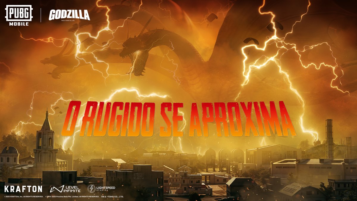 brPUBGMOBILE's tweet image. Os céus escurecem… O que será que está descendo das sombras?

pubgmobile.live/Godzilla2025

#NewCollab
#PUBGMOBILE
#PUBGMxGodzilla
#Godzilla