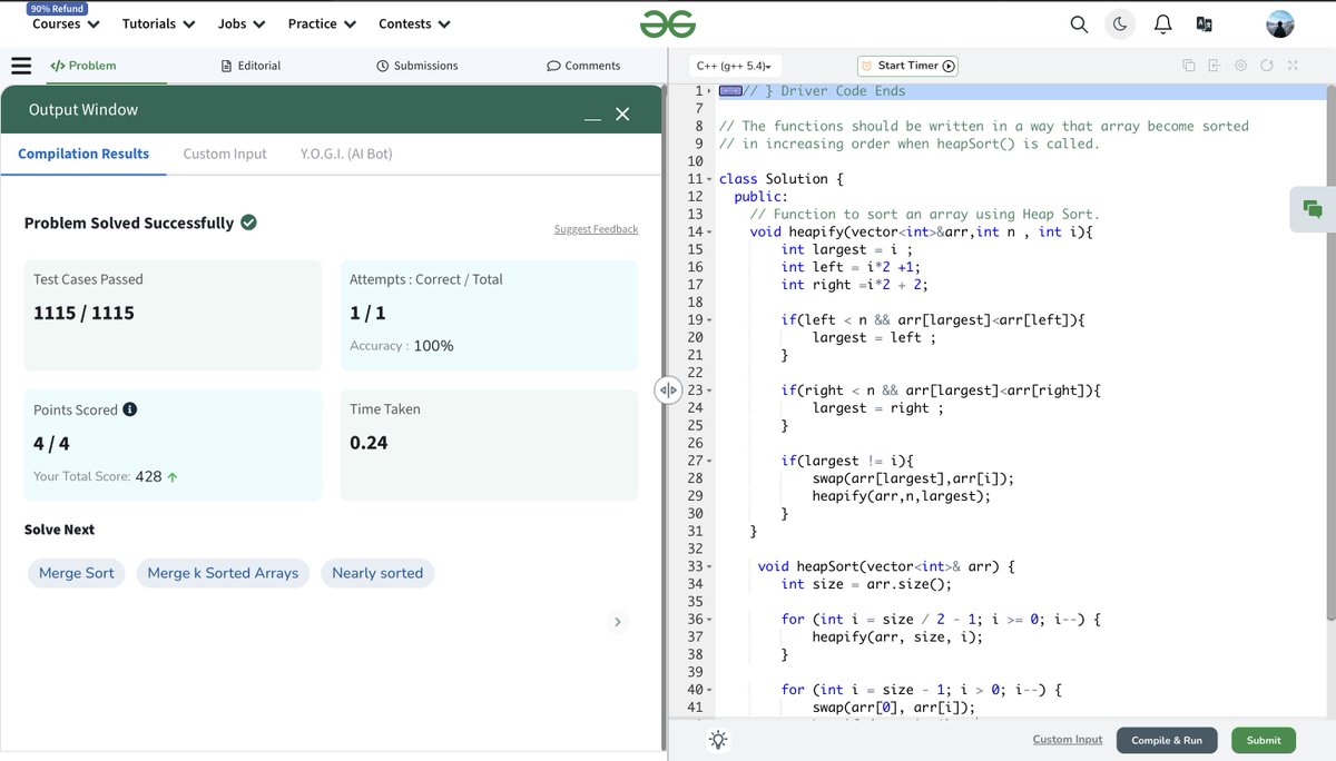 OkProfessor8854's tweet photo. Day 73 of #100DaysOfCode! π
- Solved med Heap problems #Heap_Week
- Worked on E-Commerce project
- made Get and UpdateProfileControllers for clg miniProject
- Used MetaMask and created TestNet on Tenderly and done Transactions
#cse2025 #connect #dsa #leetcode #CodingChallenge https://t.co/TpQfQxmRXT