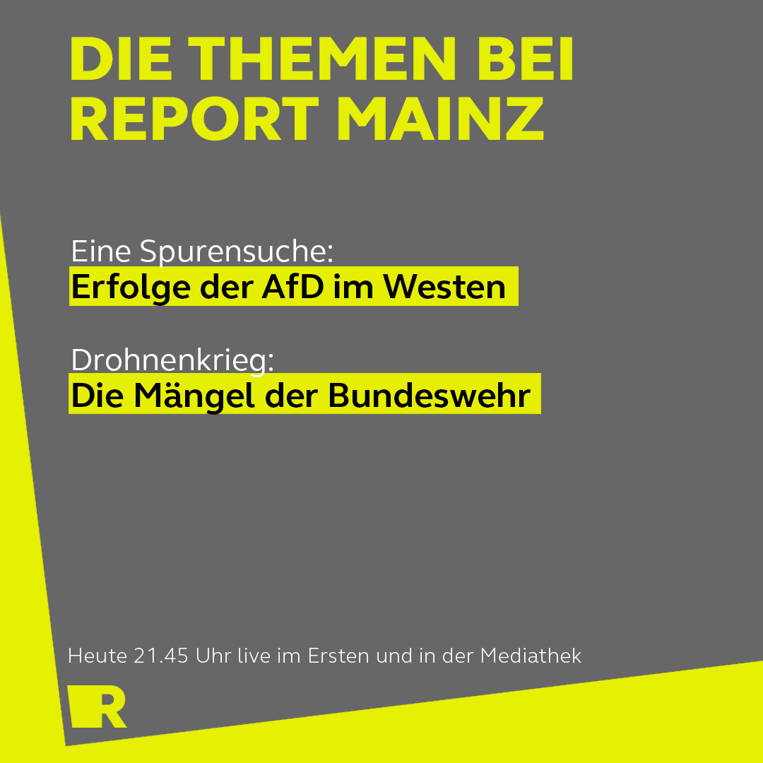 Die AfD ist nach dem Ergebnis der #BTW stärker denn je. Auch im Westen. Beispiel Gelsenkirchen –früher SPD-Hochburg, heute wählt die Stadt blau. Woran liegt das? Mehr dazu heute bei REPORT Mainz, 21.45 live <a href="/DasErste/">Das Erste</a> und in der #ARDMediathek.