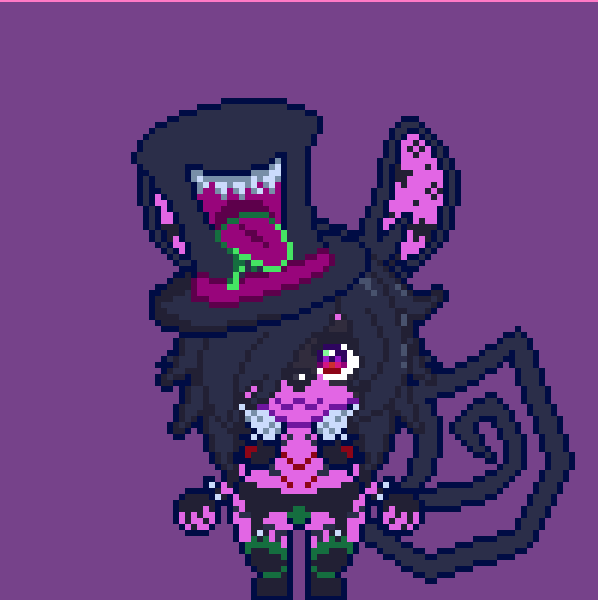 BlubbrMuffins's tweet image. 2023 VS 2025 #pixelart

I added extra layering the the ears, hands, hat and tail to achieve a higher range of motion in the rig. I also Added better shapes and shading to the hair hat and outfit.

🧁: @AtomixRuling 
👩🏾‍🍳: BlubbrMuffins