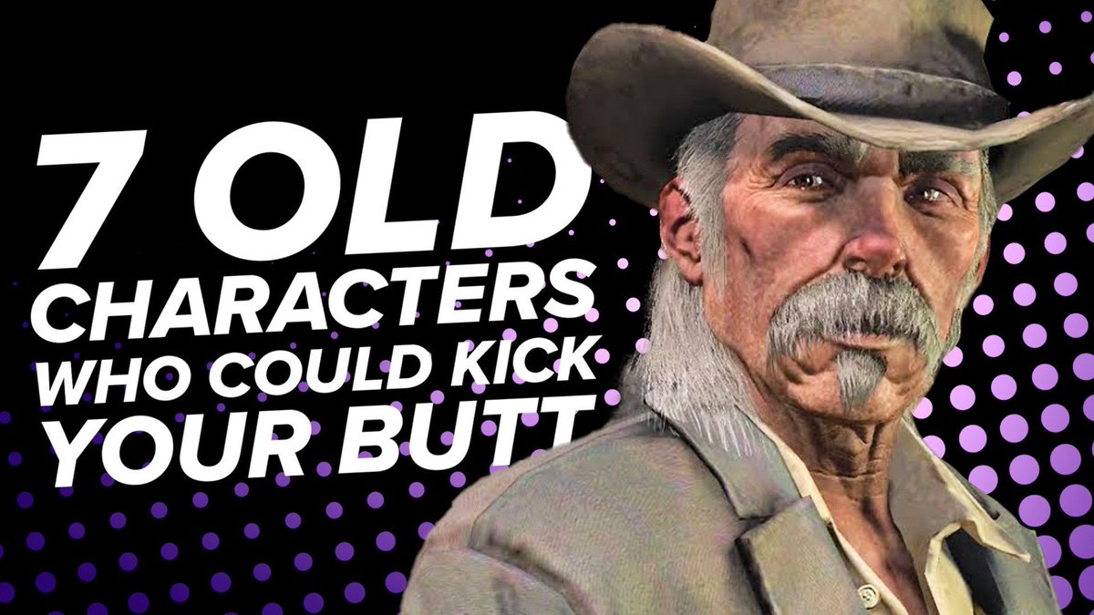 Older doesn't just mean wiser for these video game characters, who could totally still kick your butt! youtu.be/Qu5yeB7hc-E