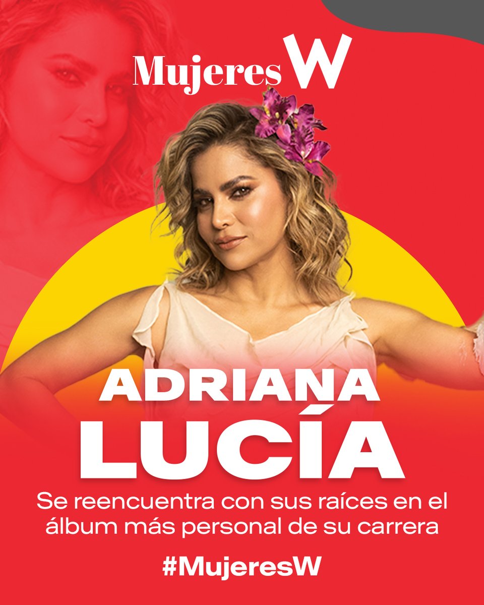 ¡Estamos #AlAire con Adriana Lucía (<a href="/AdrianaLucia/">Adriana Lucía</a>) en #MujeresW!

Nos habla de su trayectoria artística y cómo se ha reencontrado con sus raíces en el álbum más personal de su carrera.

Los esperamos en la señal de W Radio y #EnVivo por <a href="/Canal1Colombia/">Canal 1</a>.