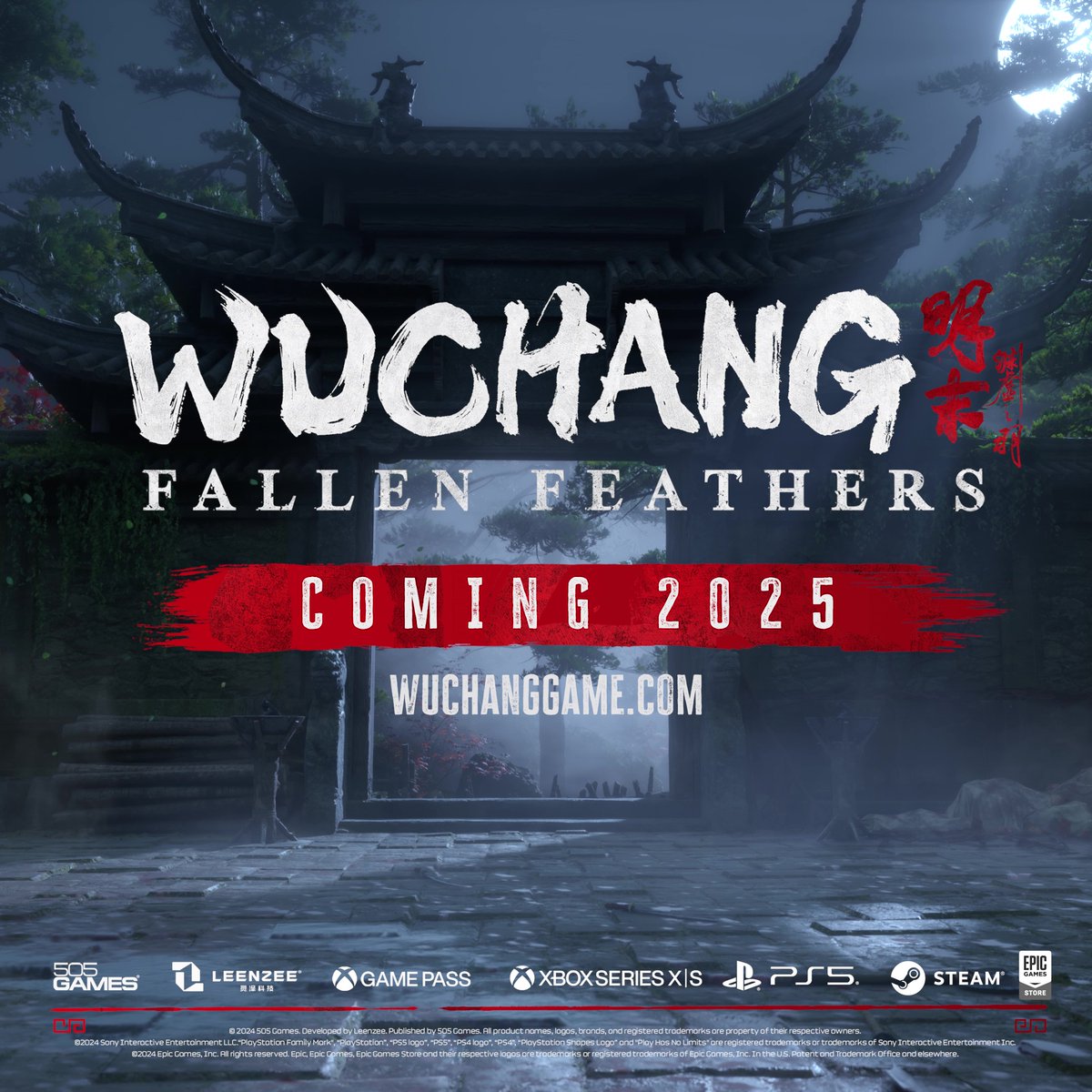 WUCHANG: Fallen Feathers launches this Summer!

Want the launch date? Share this post and show your support with a Wishlist: linktr.ee/wuchanggame