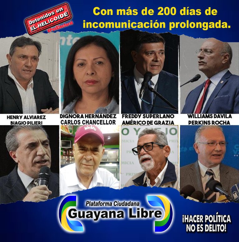 El aislamiento es muy dañino.  #LibertadParaTodosLosPresosPoliticos