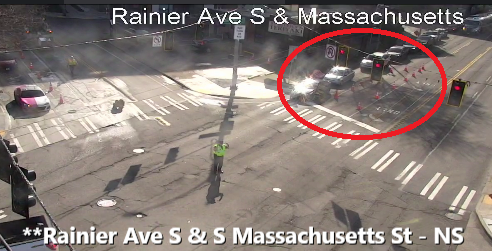 安排在Massachusetts St的Rainier Ave