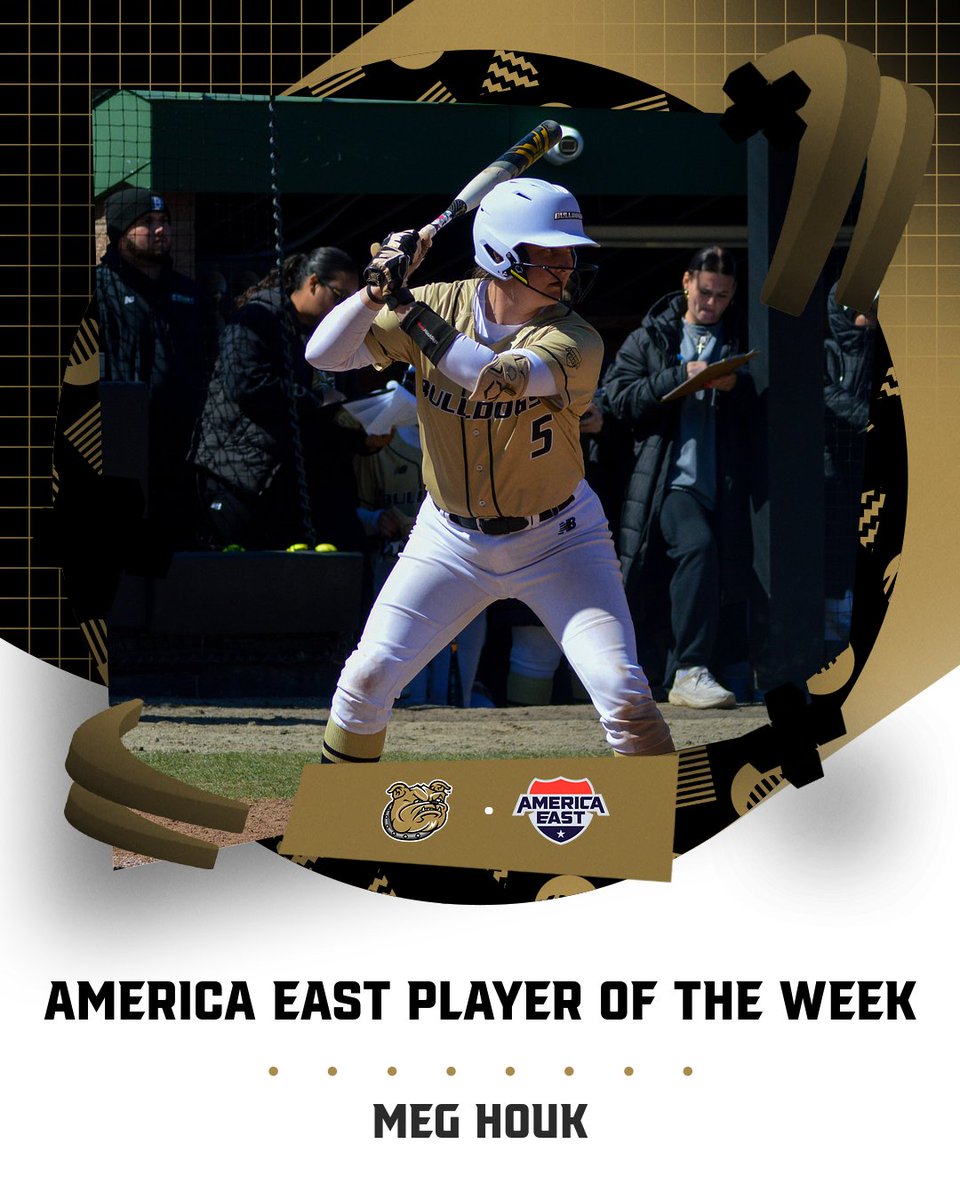 Bryant Softball (@bryantsoftball) on Twitter photo Congratulations to Meg Houk on being named the <a href="/AmericaEast/">America East</a> Player of the Week!
📝: tinyurl.com/2snca4fz Congratulations to Meg Houk on being named the <a href="/AmericaEast/">America East</a> Player of the Week!
📝: tinyurl.com/2snca4fz