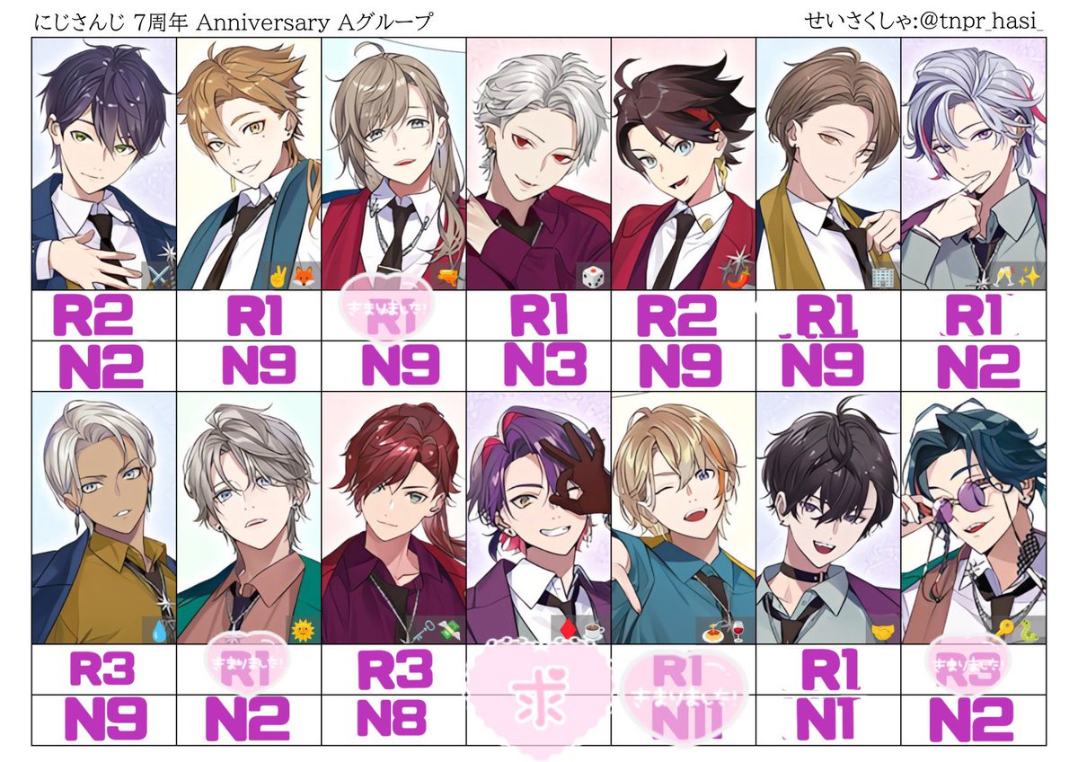 【交換 譲渡】にじさんじ 7周年 7thAnniversary ART OF NIJISANJI チェキ

譲￤画像
求￤ALT

都内手渡しまたは郵送(2枚~)にて。
検索からでもお気軽にお声がけください。