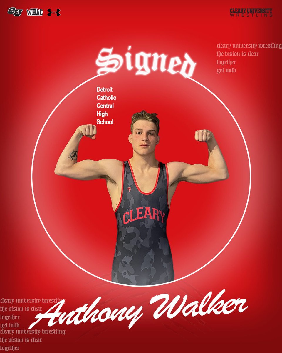 Time to get to work! Big signing with Anthony joining the Cleary Wrestling Family &amp; we’re only getting started. 
#Together | #GetWild | #TheBuild