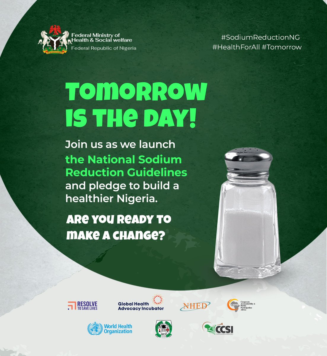 Khiekhie04's tweet photo. 🚨 High sodium intake is a silent killer, increasing the risk of hypertension &amp; heart disease!

Join us as we launch the Sodium Reduction Guidelines, a crucial step toward a healthier food environment. Together, we can #CutTheSalt &amp; save lives! 🧂🚫💙 https://t.co/rshAiFoKXy