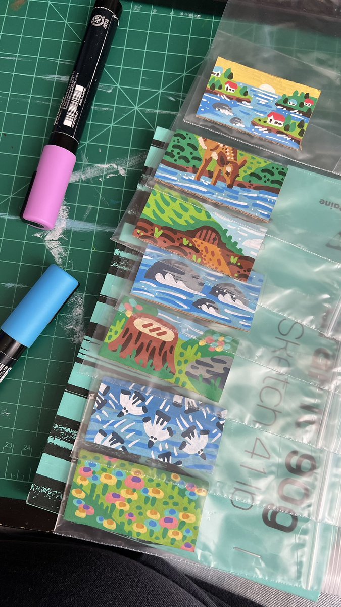 Creating little cardboard worlds 🍃
