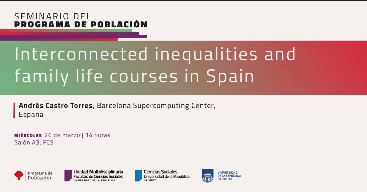 Mañana miércoles inauguramos el ciclo de seminarios PP 2025 con Andrés Castro (CED UAB - BSC)