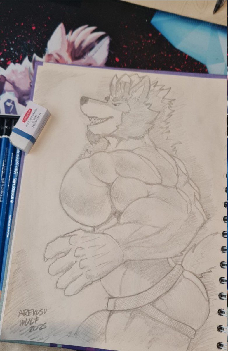 More traditional pencil work :3