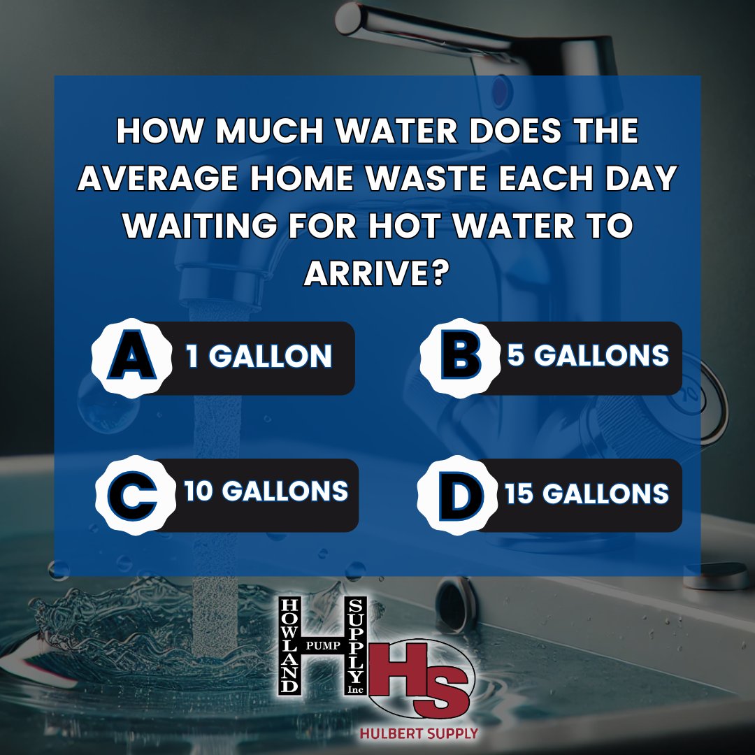 IncHowland's tweet image. 💧 Want instant hot water and less waste? Ask us about plumbing solutions that save water and money!

Because at Howland Pump &amp;amp; Hulbert Supply, we don’t just answer questions, we solve problems.

#TriviaTuesday #plumbingfacts #HVACandPlumbing #howlandpump #hulbertsupply