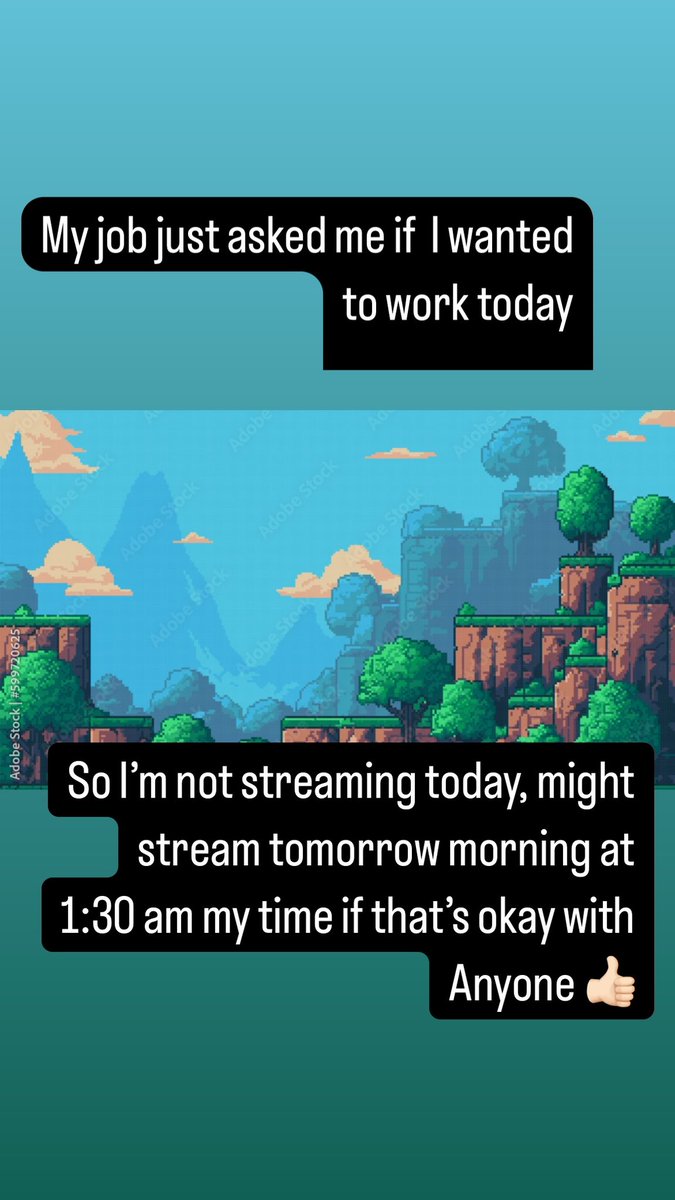 Can’t stream at my normal time today, maybe will tomorrow morning. Was able to post a YouTube video on time today and I started the sims 4 youtu.be/HNOTgfIBttg?si…  sim Mary hasn’t died yet. She was brought a fruit cake though and wasn’t given it