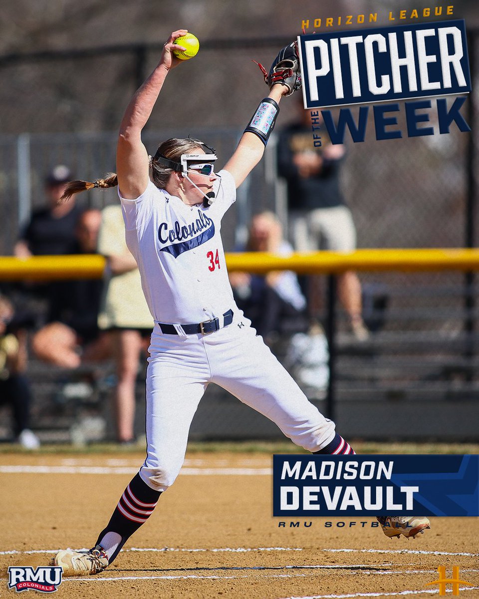 RMU Softball (@rmusoftball) on Twitter photo Career-high 13 strikeouts and five no-hit innings. Yeah, you could say Maddie had a good week🔥
📰: bit.ly/4iI4pE2
#BobbyMo #HLSB <a href="/HorizonLeague/">Horizon League</a> Career-high 13 strikeouts and five no-hit innings. Yeah, you could say Maddie had a good week🔥
📰: bit.ly/4iI4pE2
#BobbyMo #HLSB <a href="/HorizonLeague/">Horizon League</a>