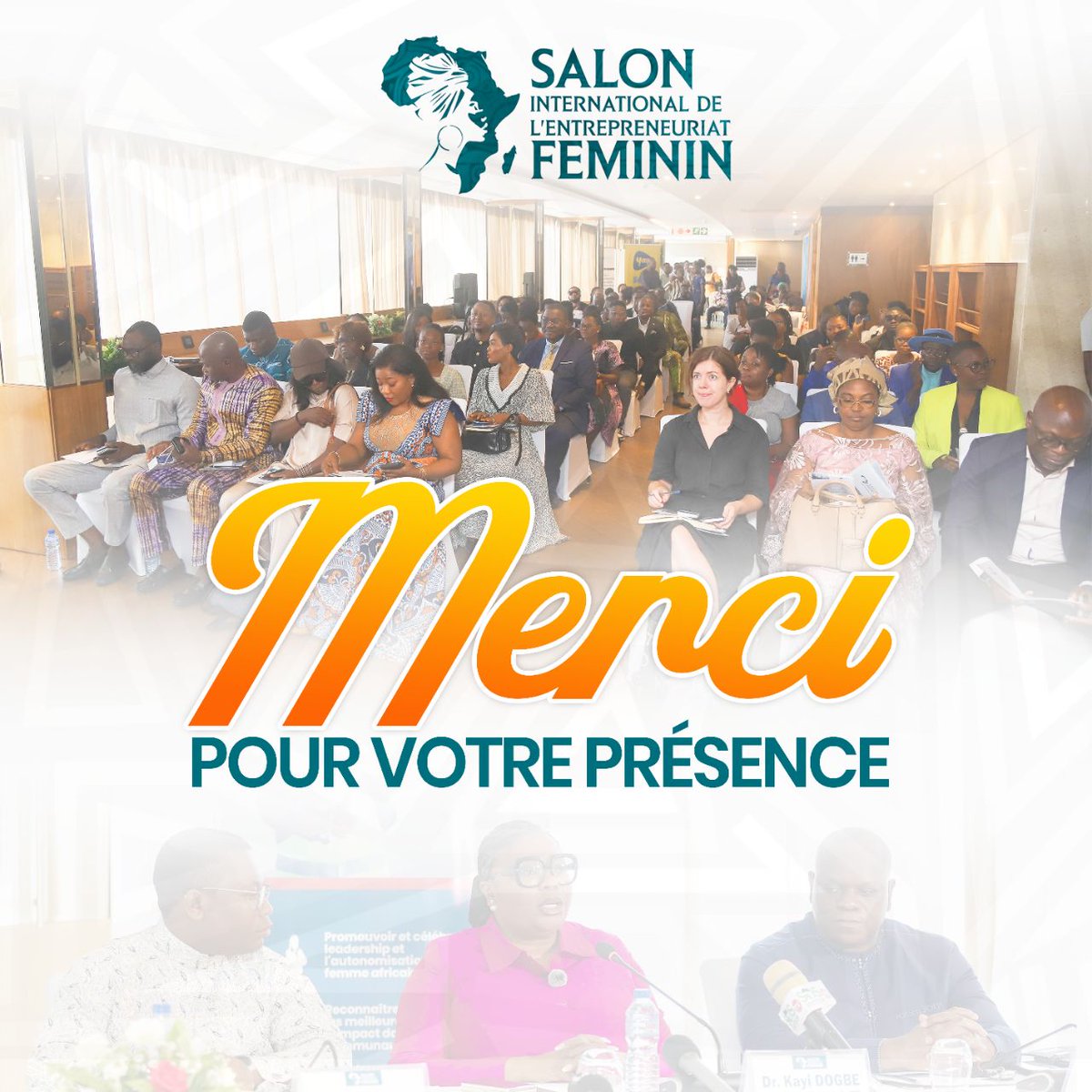 Merci d’avoir répondu présent pour cette belle étape du Salon International de l’Entrepreneuriat Féminin. 

#Kdgroup #PourServir #Empowerment #Formation #Mentoring #Madje #WomenProject #Autonomisation #Engagement #Partage #Sief #FCA #GPEF #Entrepreneuriat #Innovation
#Incubateur