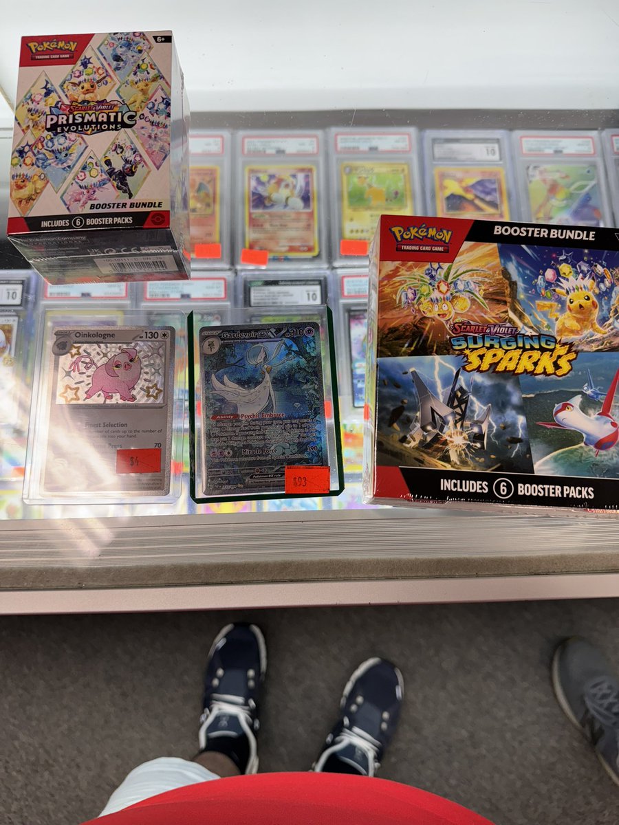 Being a nerd is so expensive… 

Almost done with Paldean fates though!

#Pokemon #nerd #gaymer