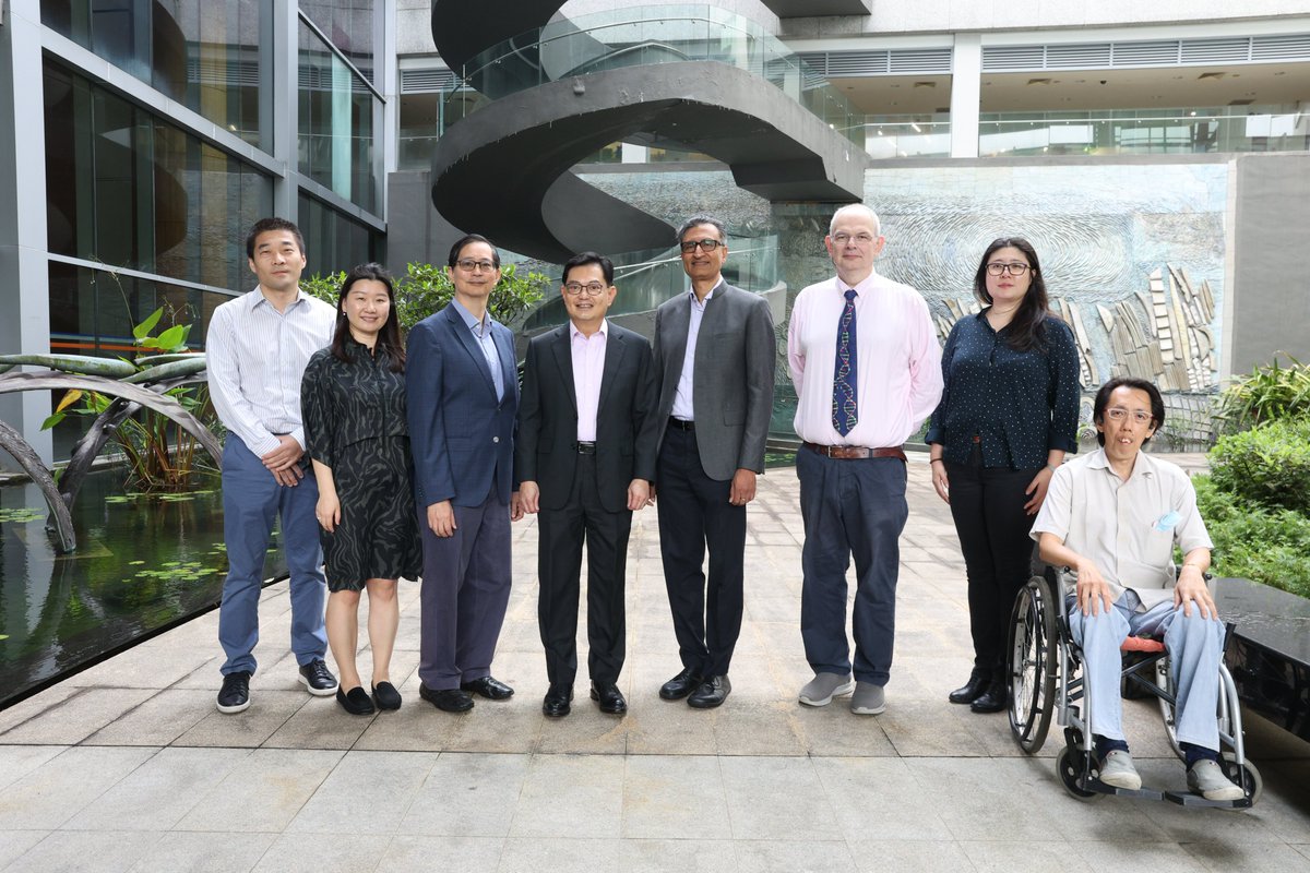 NIRBA_sg's tweet photo. Deputy Prime Minister Heng Swee Keat launched the National Initiative for RNA Biology and its Applications (NIRBA).

RNA biology is pivotal to understand as DPM Heng emphasized the importance to strengthen our RNA research and innovation capabilities.

#NIRBA #RNAResearch https://t.co/v063C50oSD