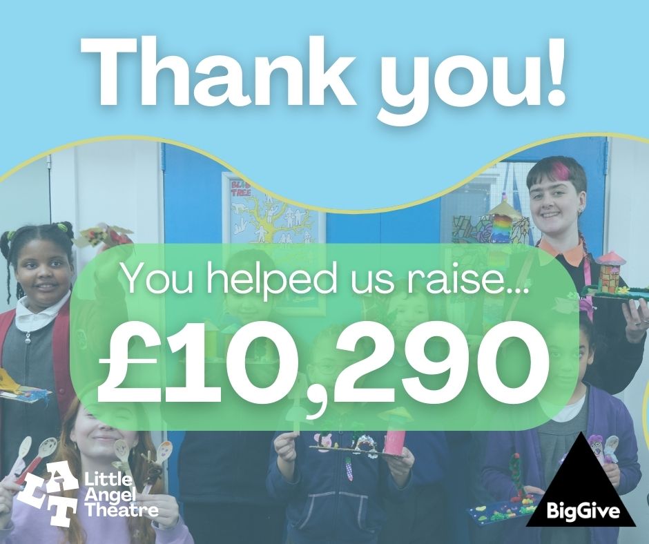💛 A HUGE thank you to everyone who supported us - we've hit our incredible £10,000 target!

✨ You make this possible. THANK YOU!

#ArtsForImpact #BigGive #WarmSpaceForCreativity #ThankYou