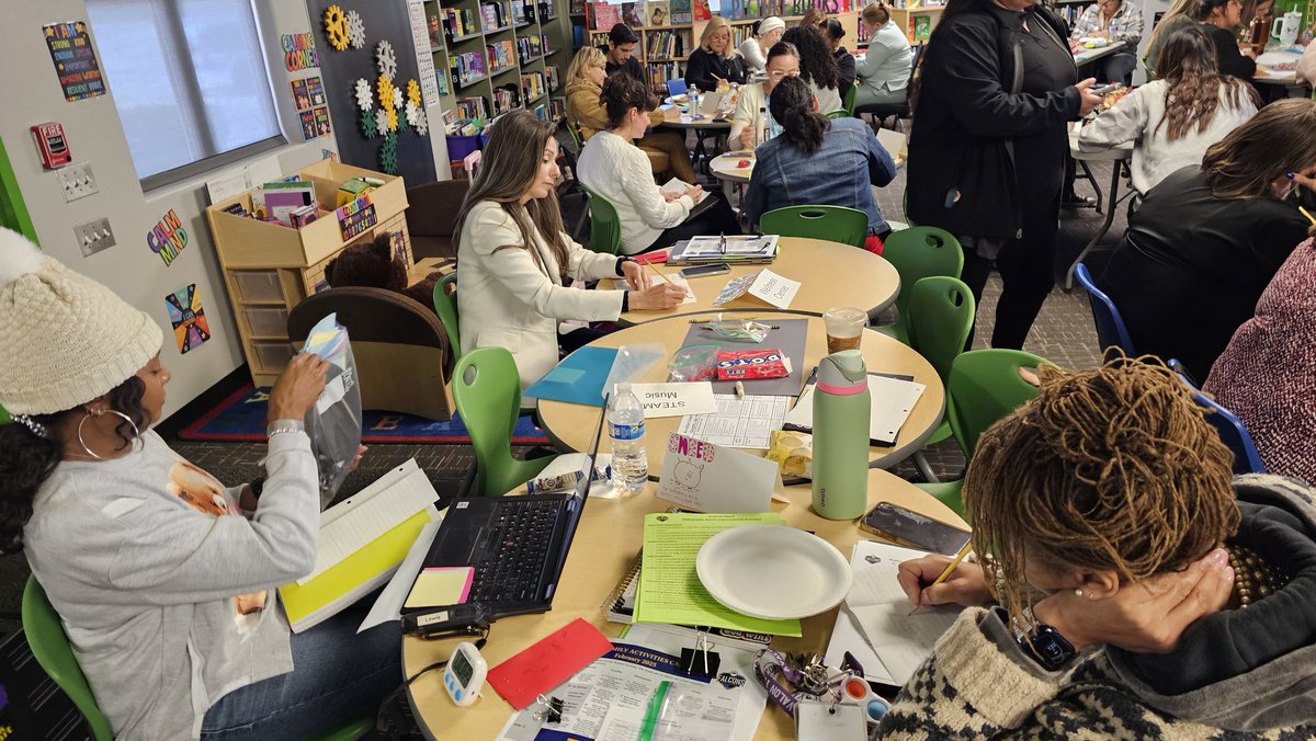 Cultivating gratitude fosters a positive mindset, strengthens relationships, &amp; enhances overall well-being. Our gratitude cycle includes PD &amp; reflection activities throughout the year. Thanks for sharing your expertise, Mrs. Serrano! #FalconsUnitedInExcellence