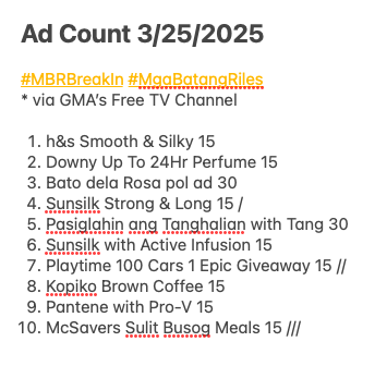 PaPiPh50823's tweet photo. Ad Counts
#IncognitoLifeline #INCOGNITO
#MBRBreakIn #MgaBatangRiles https://t.co/bPisscRrA0