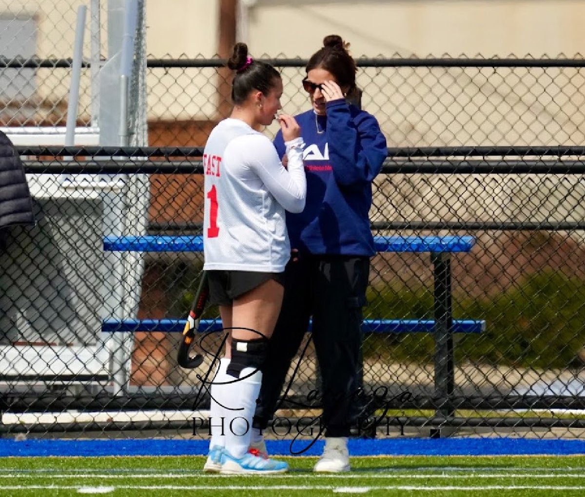 Congrats to senior Aimee Largoza and Coach Courtney on their second place finish in the 2nd Annual <a href="/Female_FANews/">FemaleAthleteNews</a> Senior Field Hockey Cup!! Their team went 3-0 on Saturday and brought the championship game to a thrilling overtime period! Way to go!💙💛