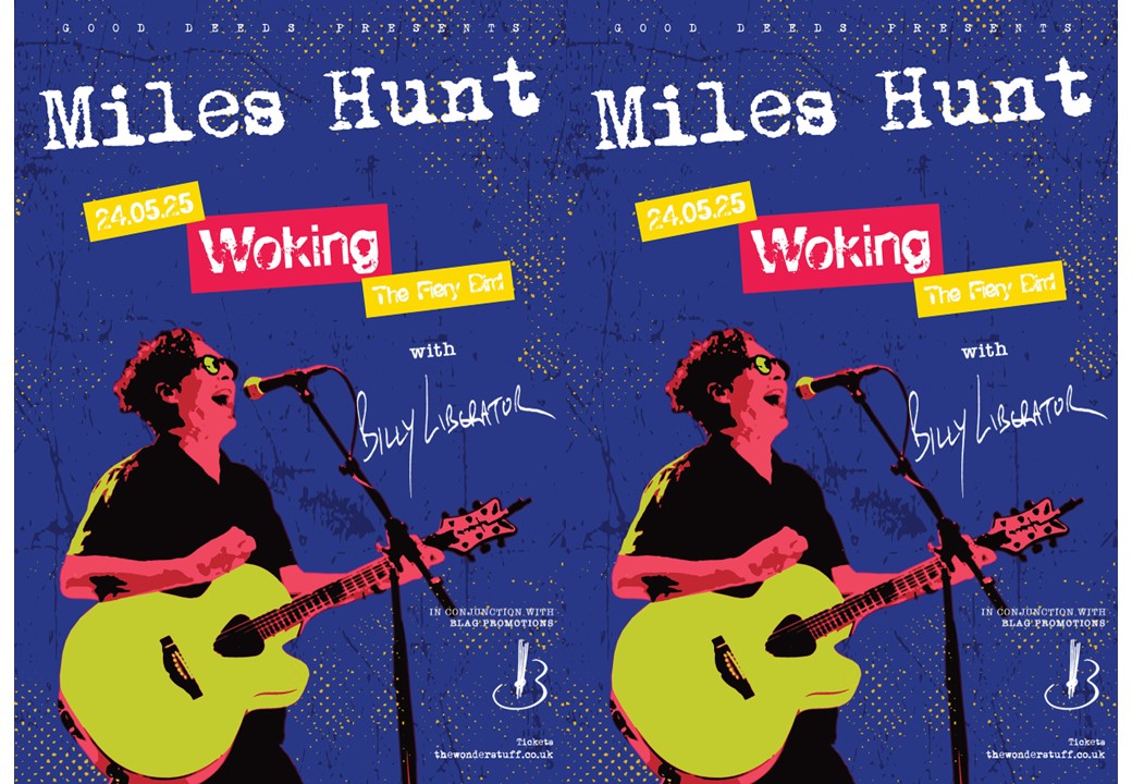 Pete Cole (@peteecole) on Twitter photo Miles Hunt (Wonder Stuff) + Billy Liberator
Fiery Bird, Woking 24th May
youtube.com/watch?v=5T4wT6…
<a href="/FieryBirdVenue/">Fiery Bird Music Venue</a> <a href="/mileshuntTWS/">Miles Hunt</a> <a href="/thewonder_stuff/">The Wonder Stuff</a> <a href="/Blag_Promotions/">Blag Promotions</a> <a href="/BillyLiberator/">Billy Liberator</a>
Adv tix sessami.co/events/37155e2… Miles Hunt (Wonder Stuff) + Billy Liberator
Fiery Bird, Woking 24th May
youtube.com/watch?v=5T4wT6…
<a href="/FieryBirdVenue/">Fiery Bird Music Venue</a> <a href="/mileshuntTWS/">Miles Hunt</a> <a href="/thewonder_stuff/">The Wonder Stuff</a> <a href="/Blag_Promotions/">Blag Promotions</a> <a href="/BillyLiberator/">Billy Liberator</a>
Adv tix sessami.co/events/37155e2…