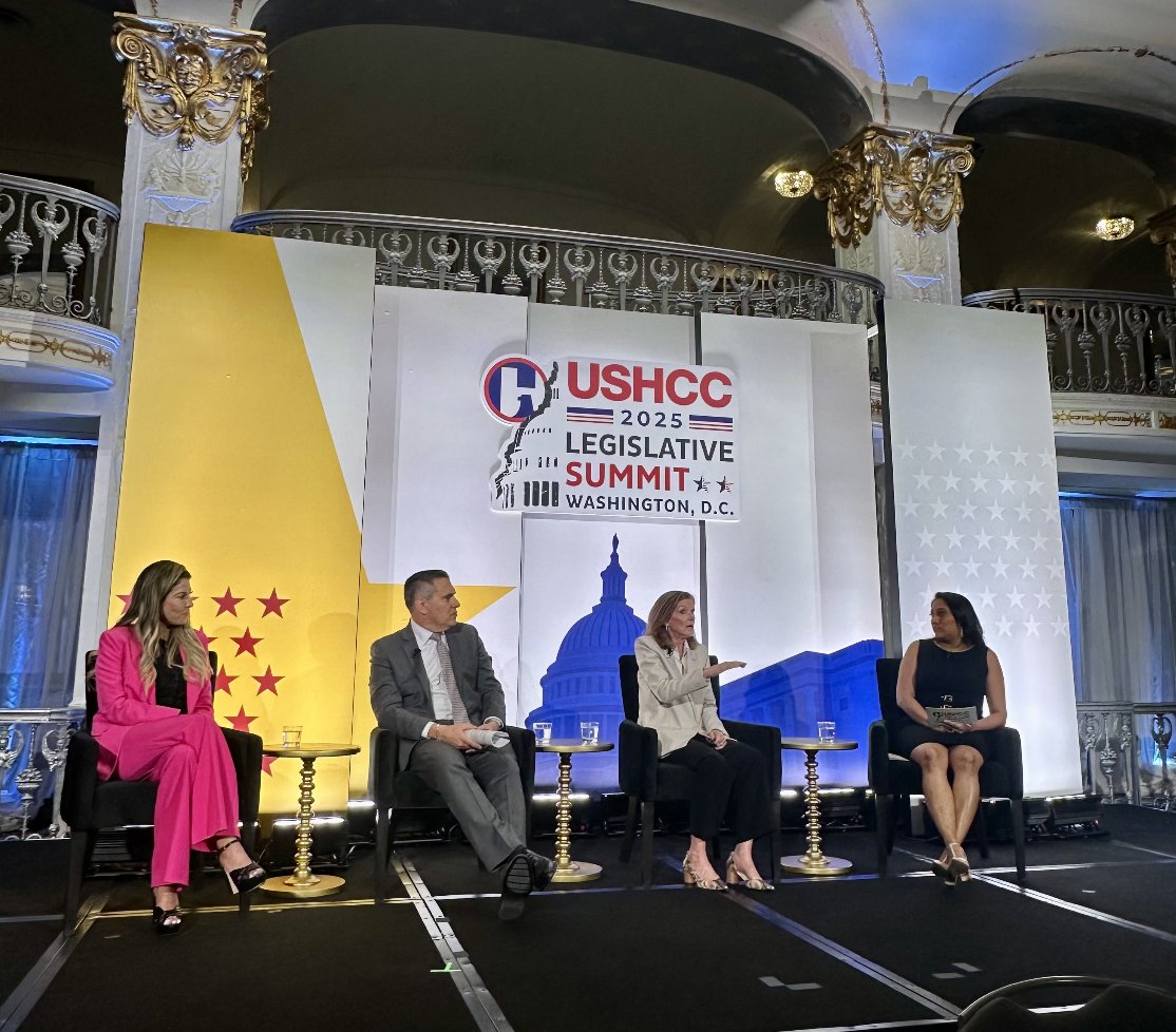 The Trump tax cuts bolstered small business resiliency during the Biden years, and are now critical to small business growth, innovation and economic strength moving forward, said SBE Council's <a href="/KarenKerrigan/">Karen Kerrigan</a> at #USHCCLS25. She urged <a href="/USHCC/">USHCC</a> members to weigh in loudly for their