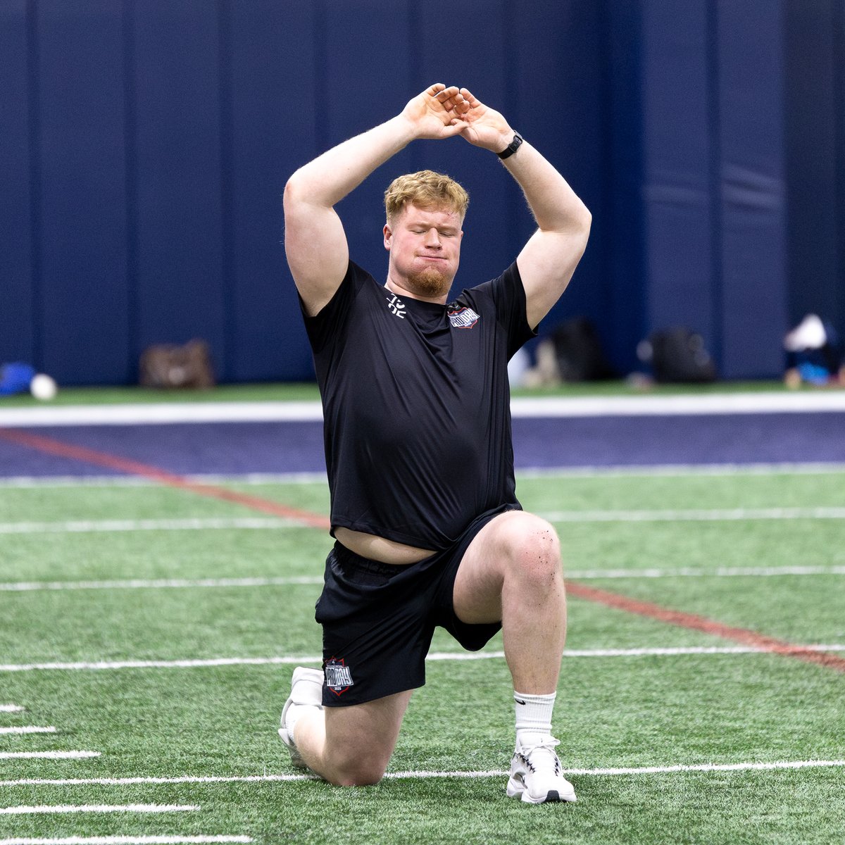 Gonna be a big day for Chase Lundt at today's UConn Pro Day 😤