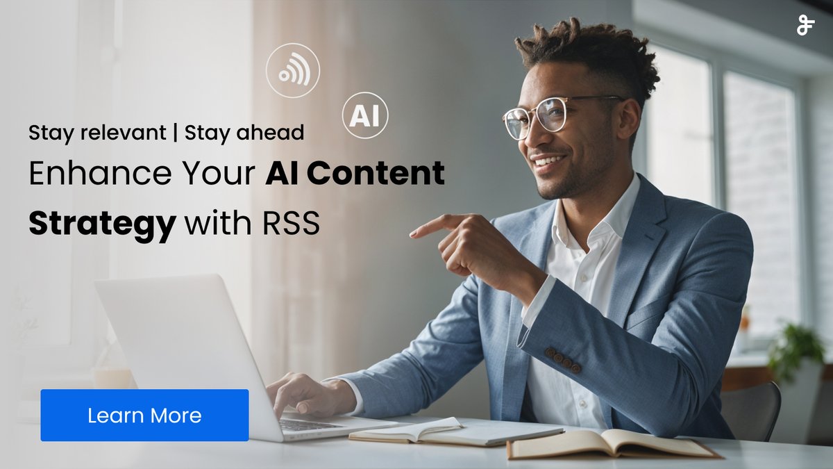 Boost Your AI Content Strategy with RSS Feeds! 🚀 AI thrives on fresh data—integrating RSS feeds keeps your tools updated with real-time content. Learn how to make RSS a key part of your AI &amp; marketing strategy. 

#AI #RSSFeeds #Automation

bit.ly/4izv7yx