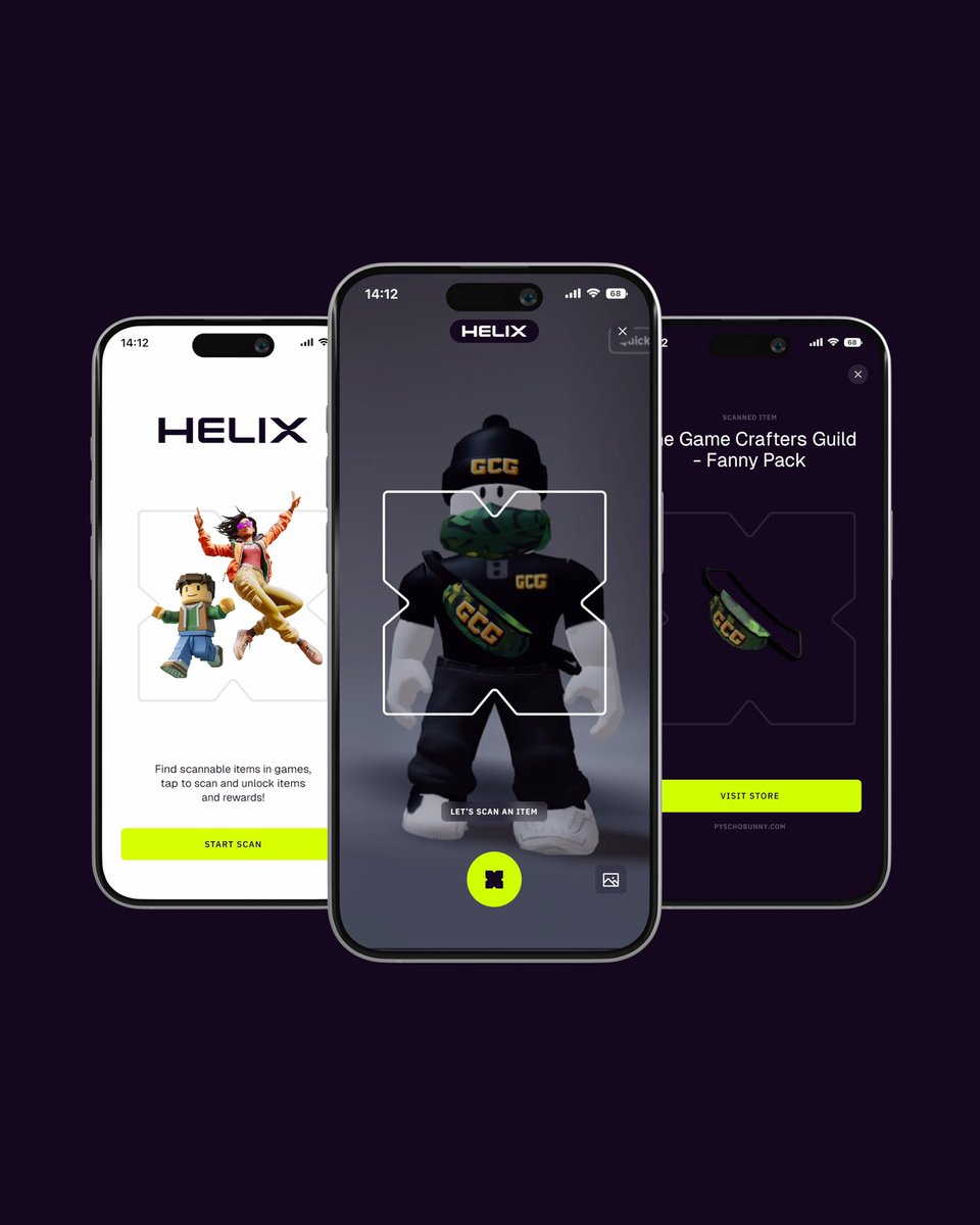 kev_charlton's tweet image. Loved working on this project for Helix, a tech startup that’s pioneering the world’s first Scan to Shop e-com experience for gaming platforms. 

Branding, app design, client portal and a website built with @webflow.

Case study -
someyellow.co.uk/projects/helix