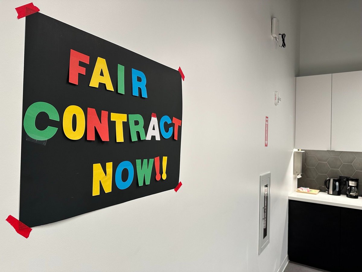 CPJ Union (@cpj_union) on Twitter photo The CPJ Union is ready for another bargaining session today with <a href="/pressfreedom/">Committee to Protect Journalists</a> leadership to reach a fair contract by the end of this month. Our office is also ready!
<a href="/WGAEast/">Writers Guild of America East</a> #UnionStrong #PressFreedom The CPJ Union is ready for another bargaining session today with <a href="/pressfreedom/">Committee to Protect Journalists</a> leadership to reach a fair contract by the end of this month. Our office is also ready!
<a href="/WGAEast/">Writers Guild of America East</a> #UnionStrong #PressFreedom