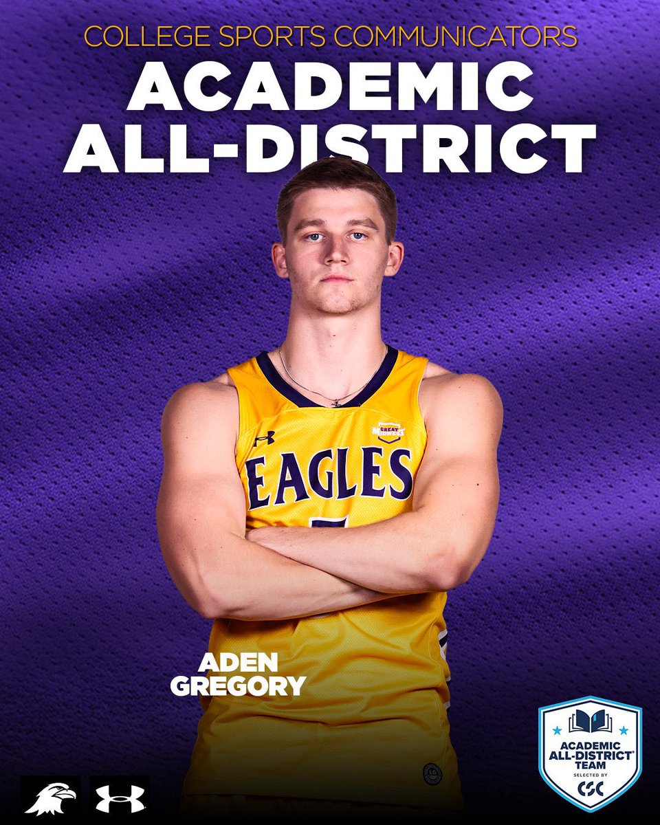 Congratulations to Aden Gregory for earning CSC Academic All-District!