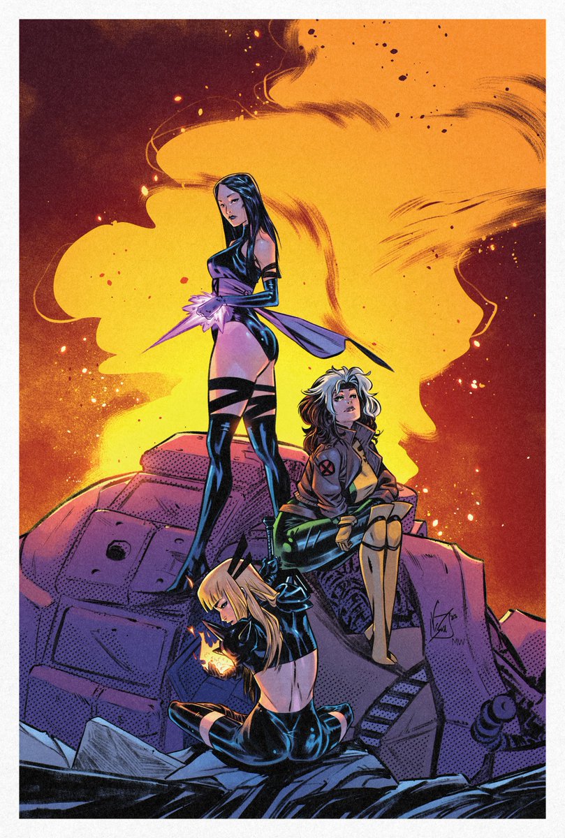 Michael Woods (@michaelrbwoods) on Twitter photo Hey everyone! I had the chance to color this super cool X-Men piece recently, with lines by <a href="/VincenzoFederi4/">Vincenzo Viska Federici</a>!
#Xmen #ComicColorist #Marvel Hey everyone! I had the chance to color this super cool X-Men piece recently, with lines by <a href="/VincenzoFederi4/">Vincenzo Viska Federici</a>!
#Xmen #ComicColorist #Marvel
