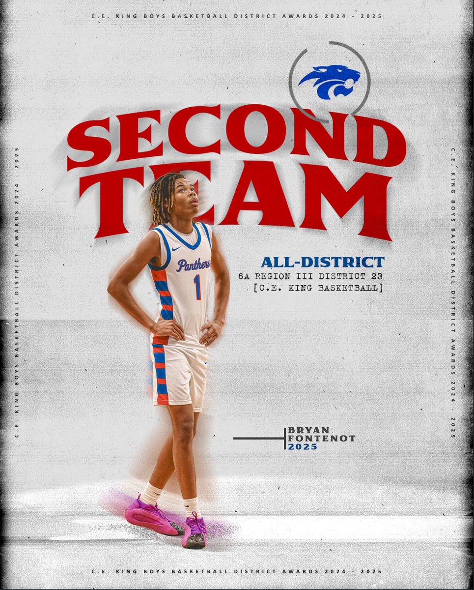 2nd Team All-District 23-6A