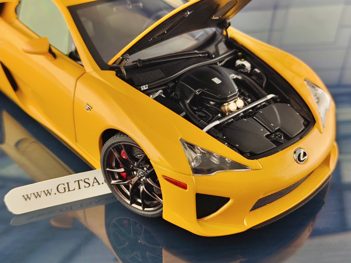 GLTSA's tweet photo. Lexus LFA Pearl Yellow / Black Interior 1:18 Well 100373
https://t.co/WP9oU0wJwB
#gltsa #gltsalexus #lexuslfa https://t.co/Ng9RLseJbU