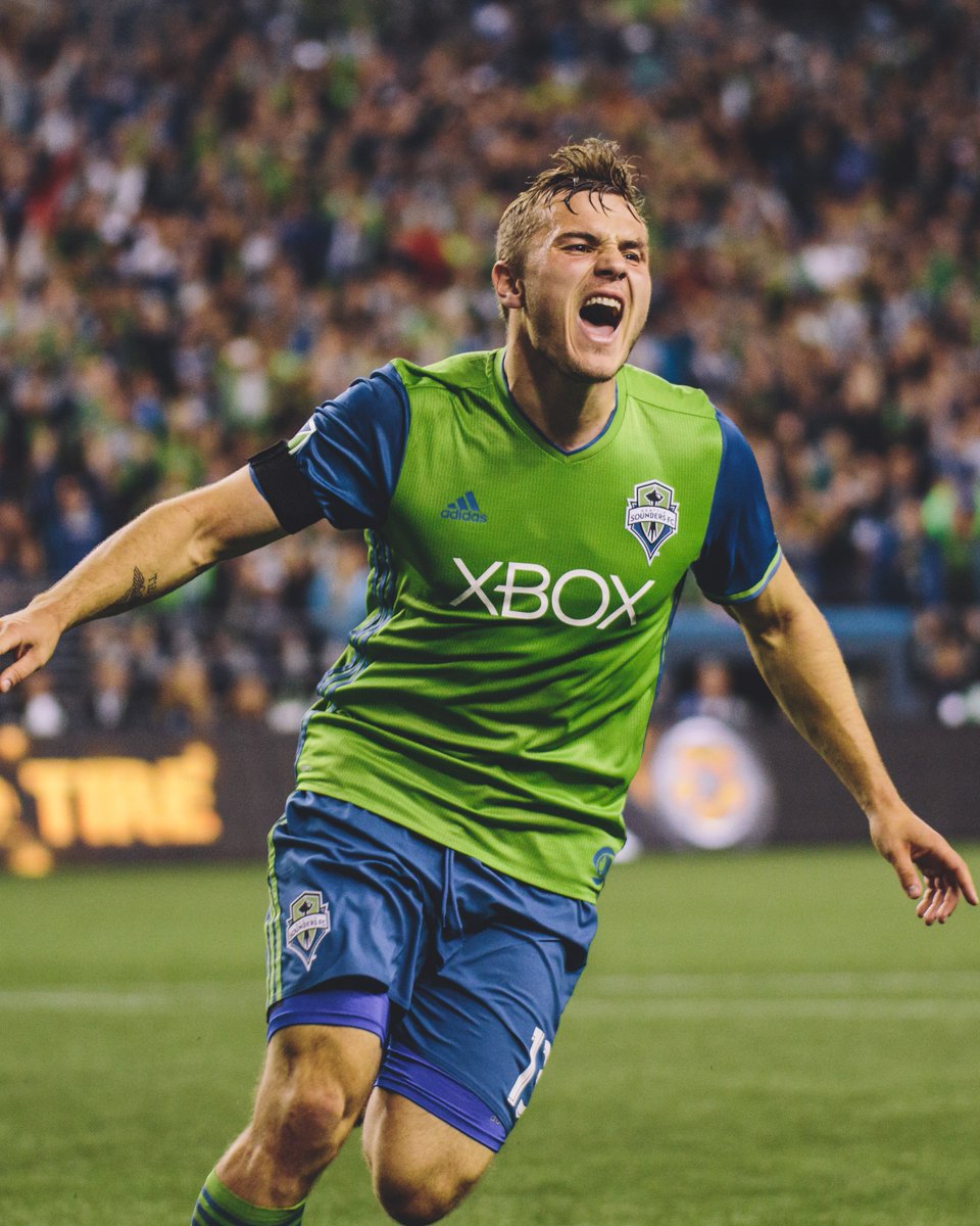 SoundersFC's tweet image. Goal No. 1 ➡️ Goal No. 87

The journey continues for @JmoSmooth13 👏
