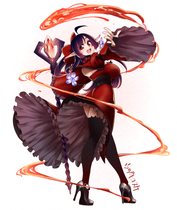 癖で溢れている
 #上手いとか下手とかそういうのは関係なく自分が気に入っている絵 