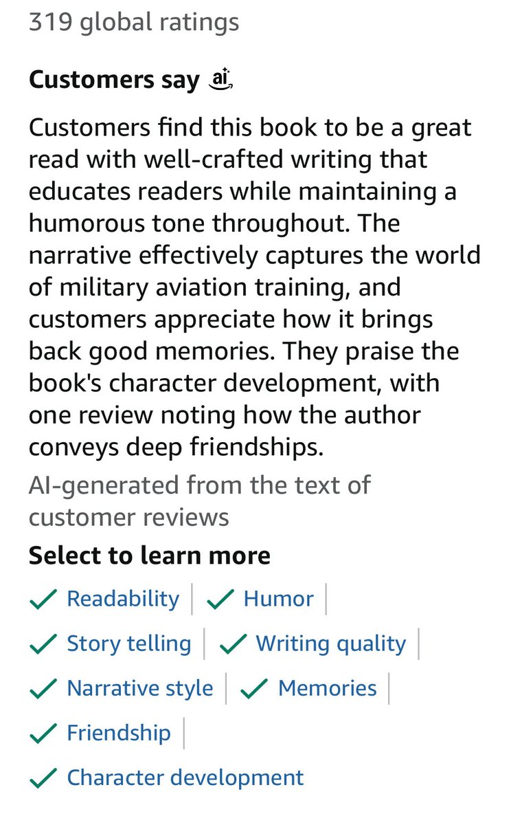 RayWright_IYAAP's tweet photo. What does AI say about “If You Ain’t a Pilot…”?  Check it out on Amazon: https://t.co/ajpcm0xAIo https://t.co/aVQ9ETB42J