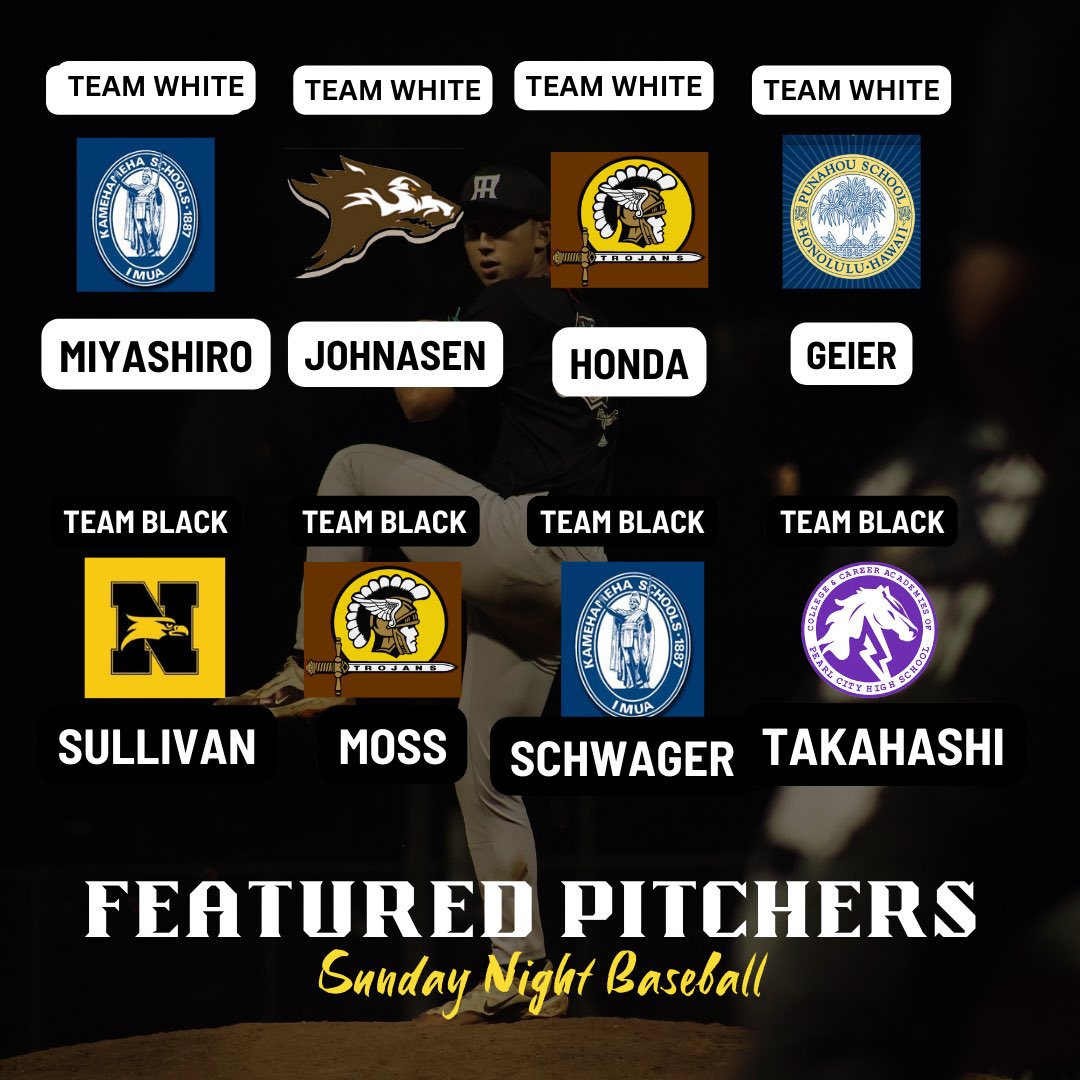 SNBonOAHU's tweet photo. Starting Lineups &amp; Pitching for GM3 of the Underclass Prospect Series ⚡️⚾️🤙🏽

#UCPSeries | @NomuraAcademy https://t.co/zXDCHQXleO