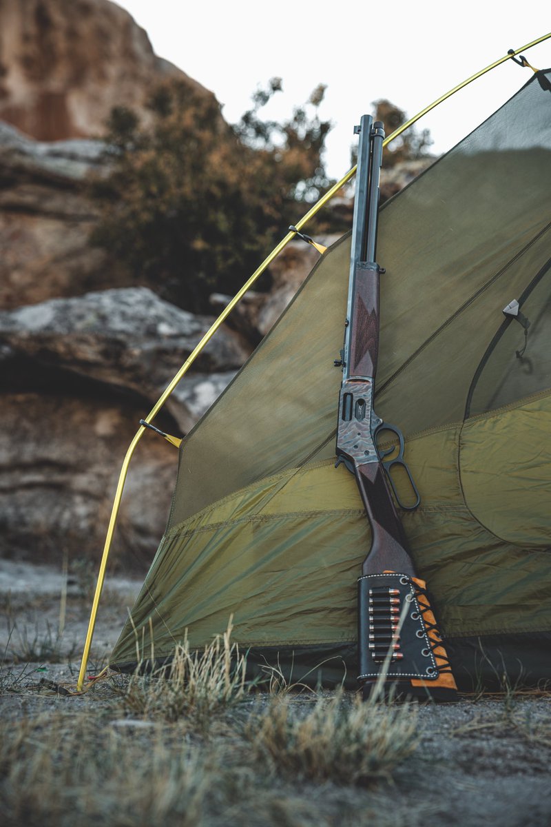 Sure, lever actions look great above the fireplace, but they look best in the wild. ⛺️

Drop a photo of your Henry in the field! 

#HenryUSA
