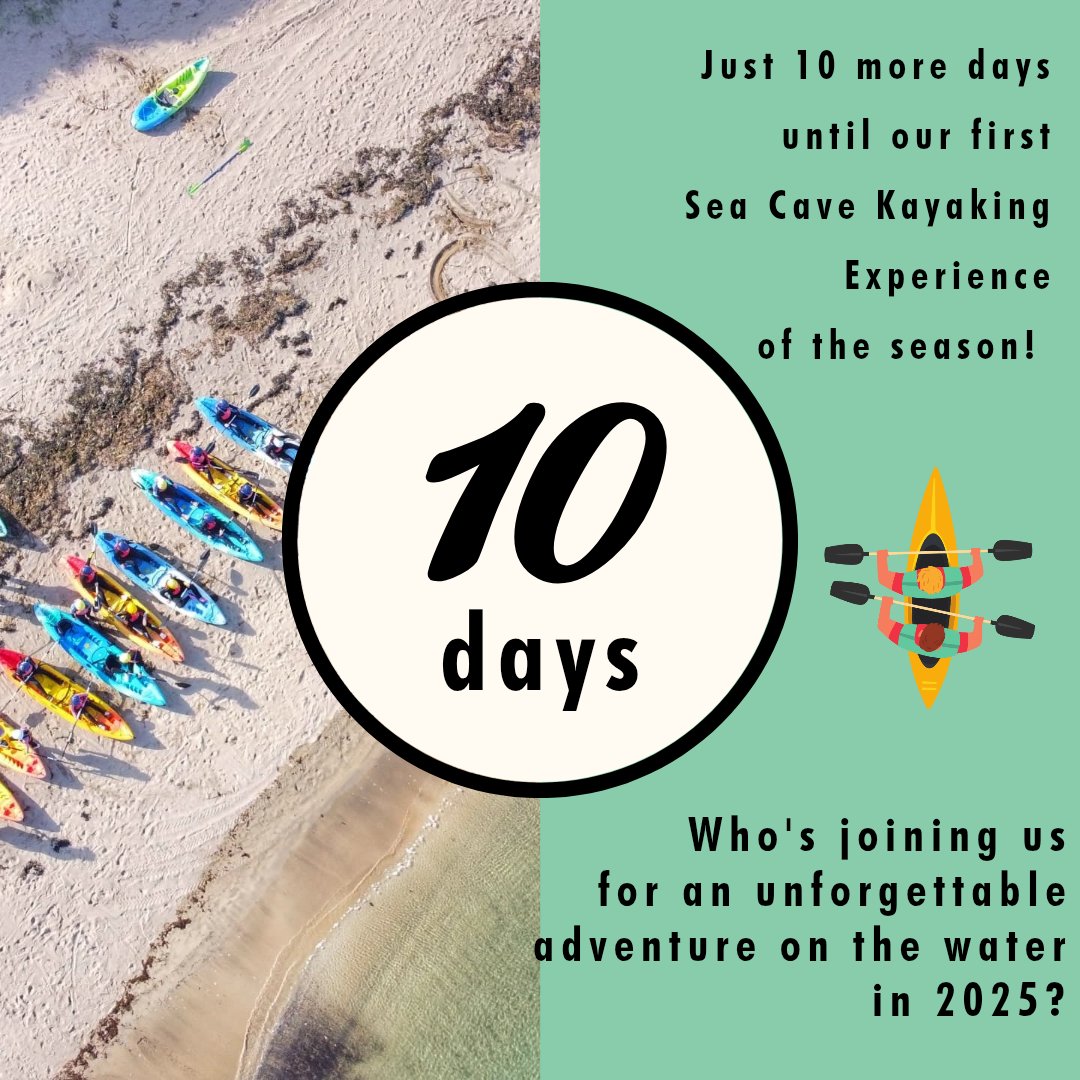 10 Days to Kick Off! We're almost BACK!

Book you're 2025 Experience Now 👇
theirishexperience.com

#AdventureTime #Wexford #MakeItMór